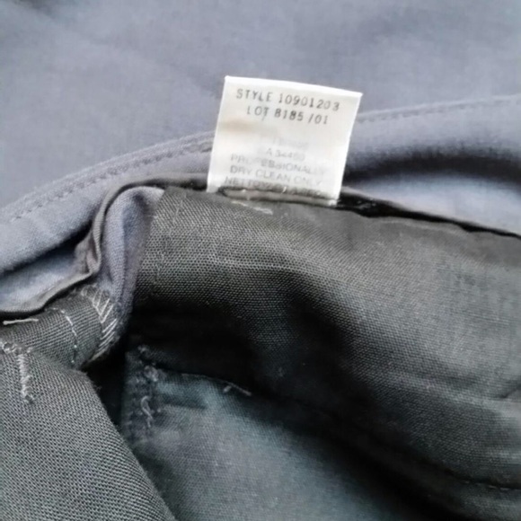 Theory gray wool blend slacks pants - Picture 2 of 4